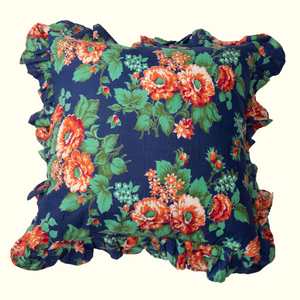 Aria Vintage Roller Cloth Ruffle Pillowcase