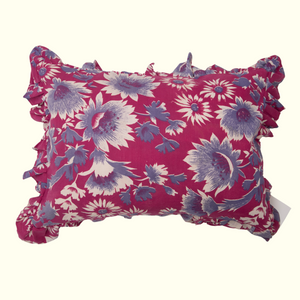 Jane Vintage Roller Cloth Ruffle Pillowcase