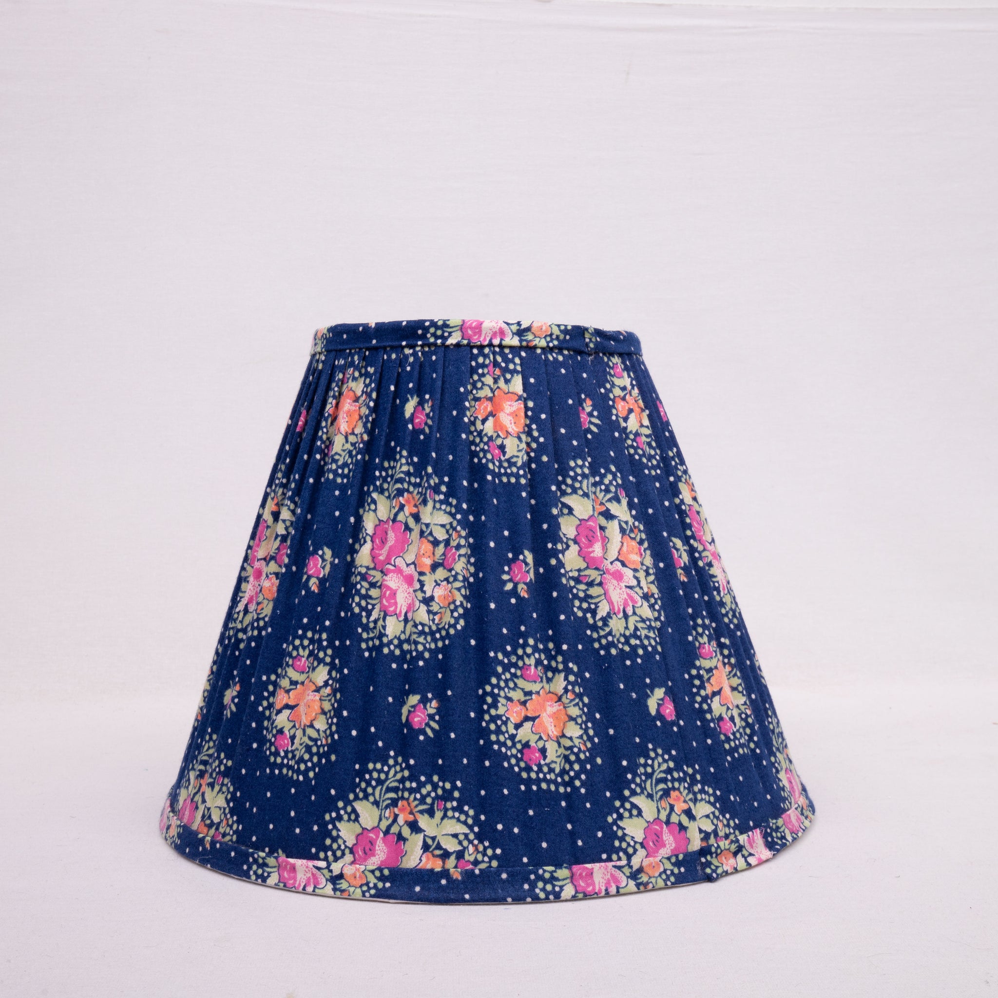 Floral Dot Roller Cloth Lampshade