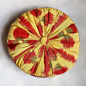 Regi Round Ikat Pillow