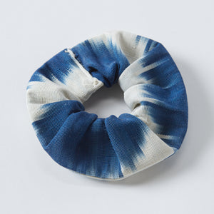 blue anna scrunchie - maas by slightly east