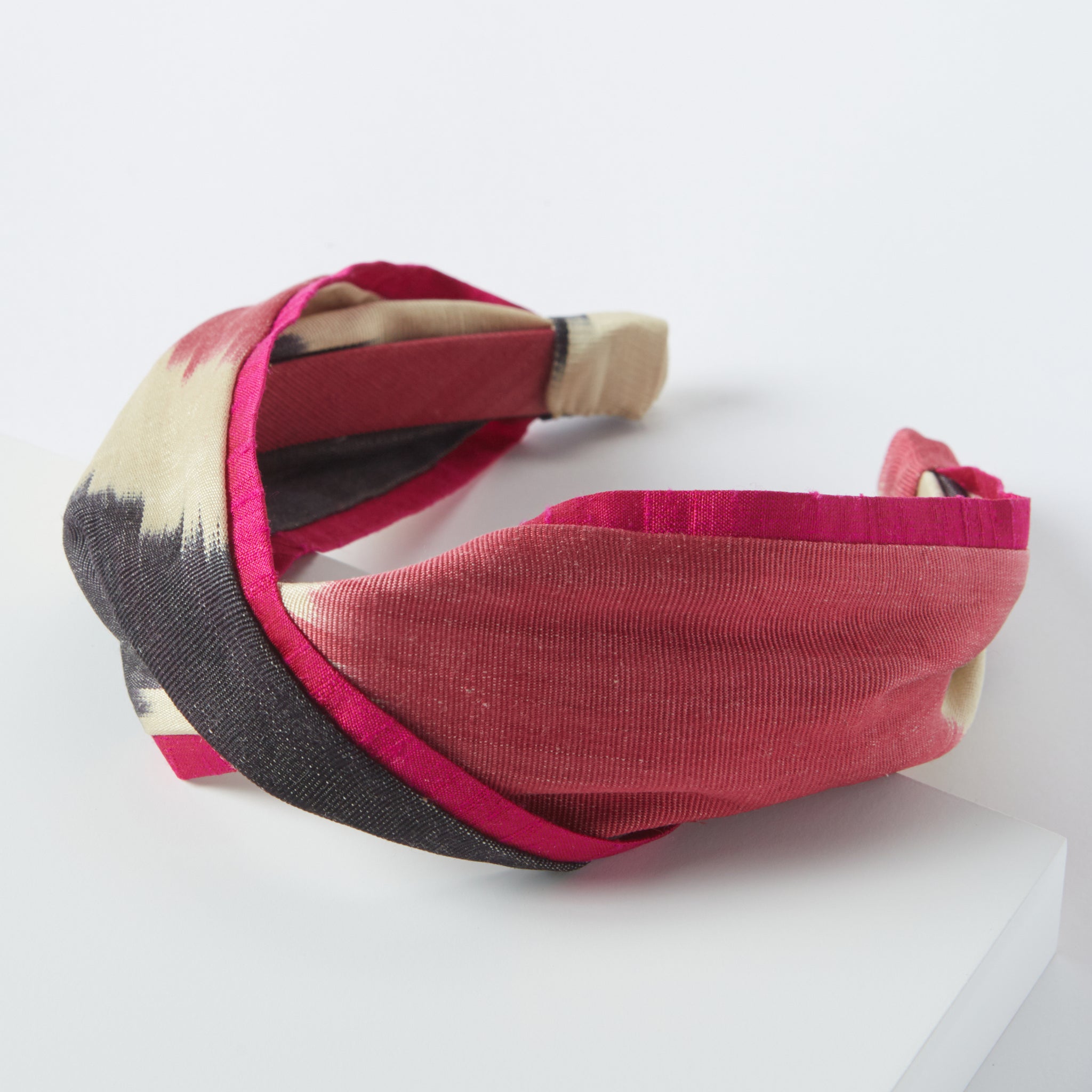 raspberry ella headband - maas by slightly east